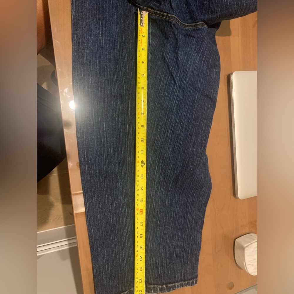 Talbots Dark Blue Cropped Jeans - Picture 8 of 8
